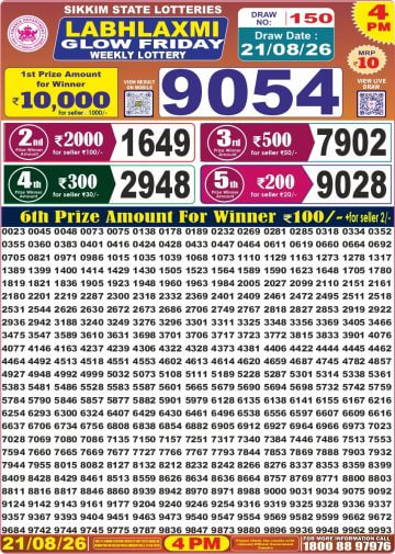 Labh Laxmi 4 PM Result