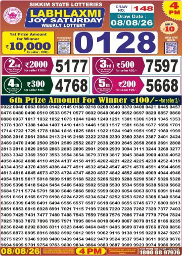 Labh Laxmi 4 PM Result