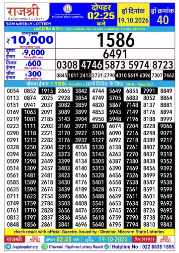Rajshree 2:25 PM Result