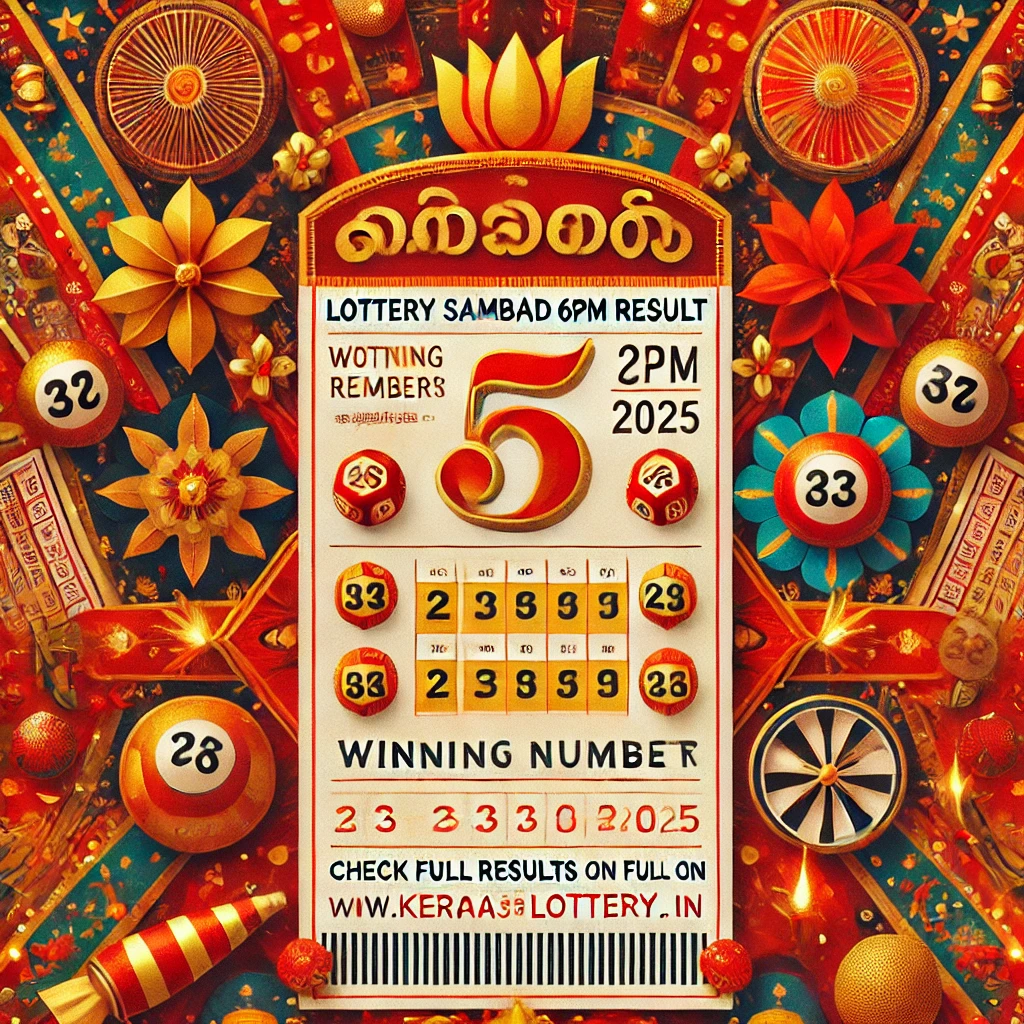 Lottery Sambad 6PM Result