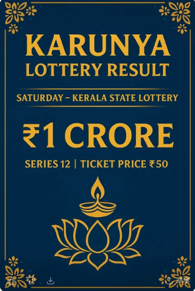 Karunya Lottery Result Today (Saturday) – Kerala State Lotteries KR